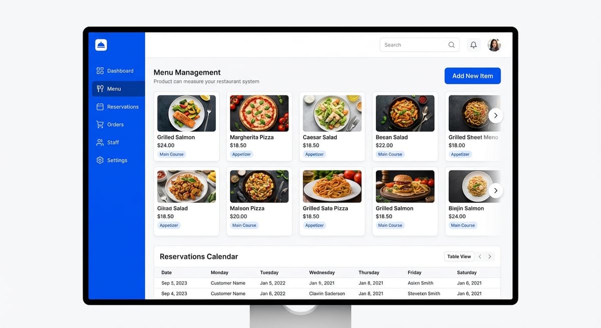 Panel de administración TheWebXperience